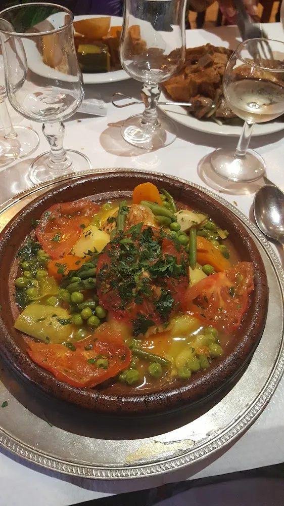 Tagine de Poulet Et Ses Légumes